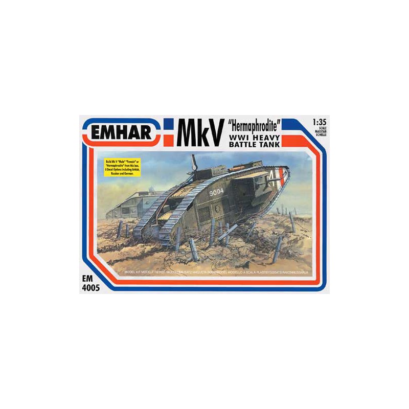 MKV Tank Inc "Männliche Frau" und Herma1/35 Plastiktankmodell | Scientific-MHD