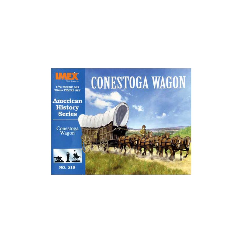 Constoga Wagon1/72 -Figur | Scientific-MHD