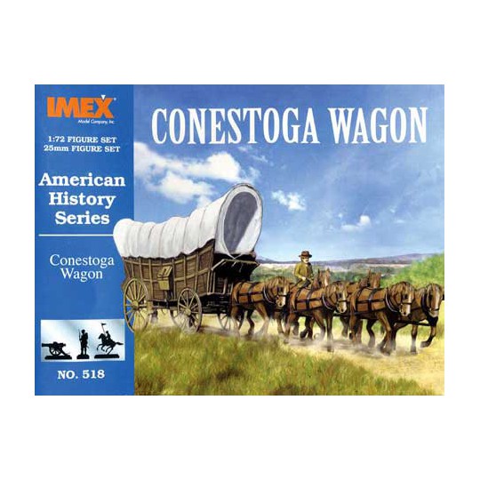 Constoga Wagon1/72 -Figur | Scientific-MHD