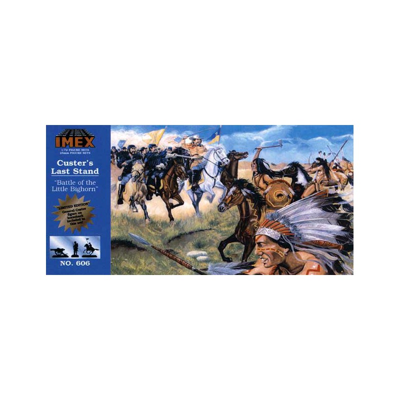 Diorama Custer1/72 -Figur | Scientific-MHD