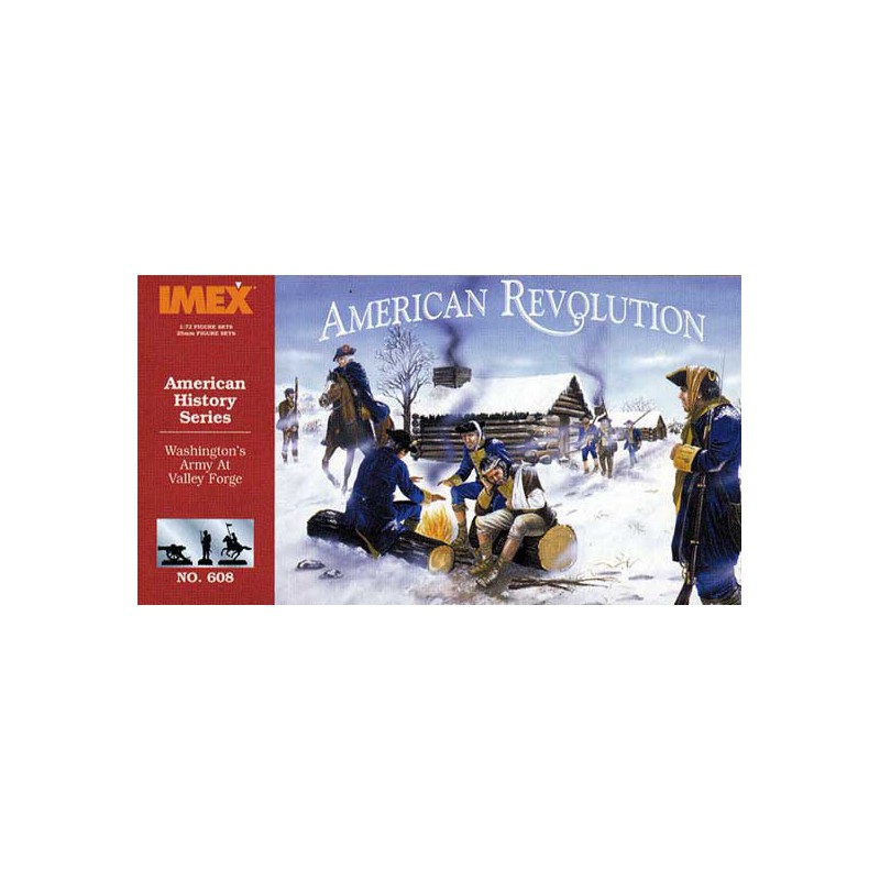 Diorama Valley Forge1/72 Figurine | Scientific-MHD