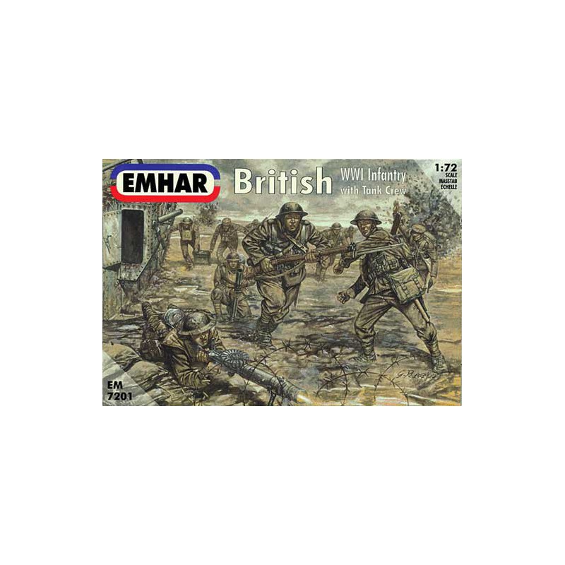 Britische Infanterie -Figur und Ausrüstung1/72 | Scientific-MHD