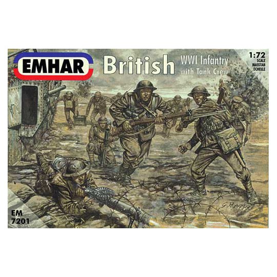 Britische Infanterie -Figur und Ausrüstung1/72 | Scientific-MHD
