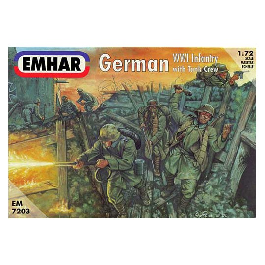 Deutsche Infanterie -Figur und Team1/72 | Scientific-MHD