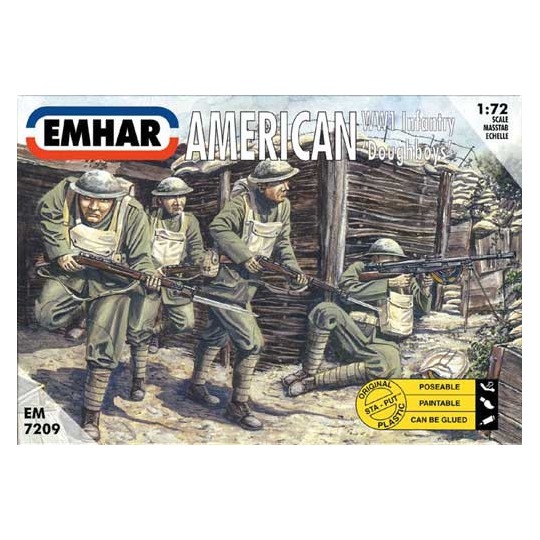 "Doughboys" Figur WWI1/72 Infanterie | Scientific-MHD