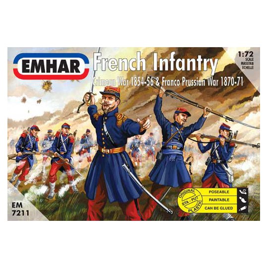 Französische Figur Infanterie Crimee1/72 Französische Figur Infanterie Crimee1/72 | Scientific-MHD
