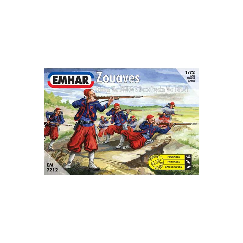 Zouaves Crimea1/72 Figurine | Scientific-MHD