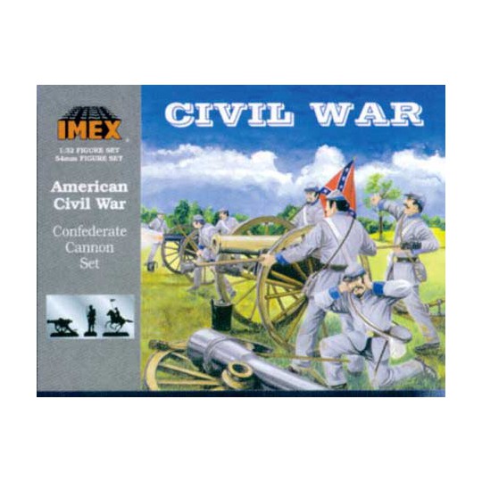 US 6lb Figur. Konföderierte Canon1/32 | Scientific-MHD