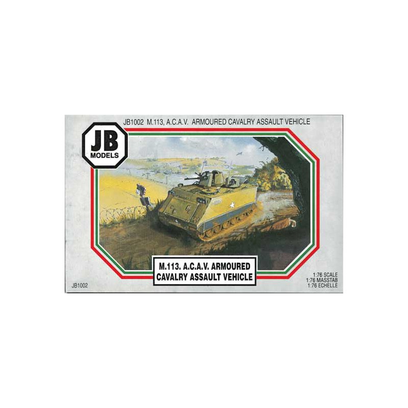 M113 A.C.AV. Gepanzerte Kavallerie -Angriffsfahrzeug 1/76 | Scientific-MHD