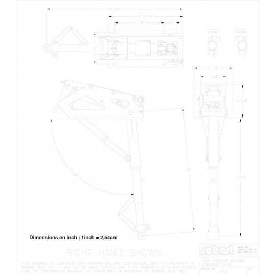 Eingebettete Zubehör -Züge BI -Jambes Rotary - 1/5 | Scientific-MHD