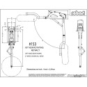 Eingebettete Zubehör Return Bi -Legs Reifenreifen 9 bis 20 kg - 90 ° - 279 mm | Scientific-MHD Eingebettete Zubehör Return Bi -Legs Reifenreifen 9 bis 20 kg - 90 ° - 279 mm | Scientific-MHD
