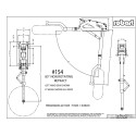 Eingebettete Zubehör Return Bi -Jambes 9 bis 20 kg pneumatisch - 85 ° - 279 mm | Scientific-MHD Eingebettete Zubehör Return Bi -Jambes 9 bis 20 kg pneumatisch - 85 ° - 279 mm | Scientific-MHD