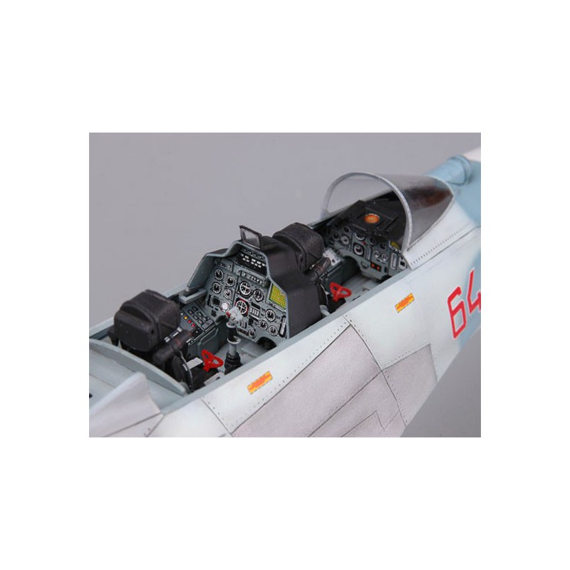 SU-27UB Flanker-C-Plastikflugzeugmodell | Scientific-MHD