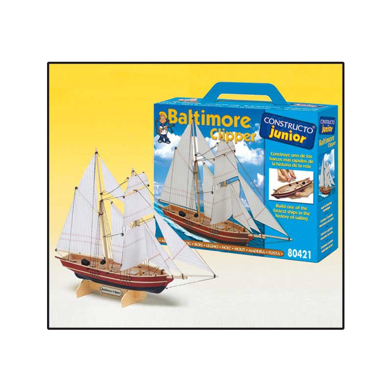 Statische Boot Baltimore Clipper Junior | Scientific-MHD