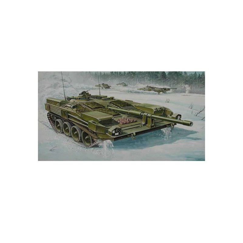 Schwedisches Strv 103B MBT -Kunststoff -Kunststoffmodell | Scientific-MHD