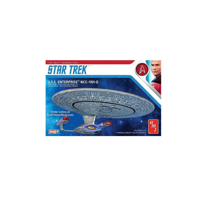 Plastic Science -Fiction -Modell USS Enterprise Snap Kit 1/2500 | Scientific-MHD