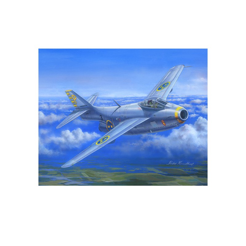 Kunststoffebene Modell J29B Stange 1/48 | Scientific-MHD