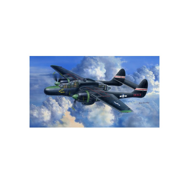 US P-61C Schwarzer Witwe 1/48 Kunststoffebene Modell | Scientific-MHD