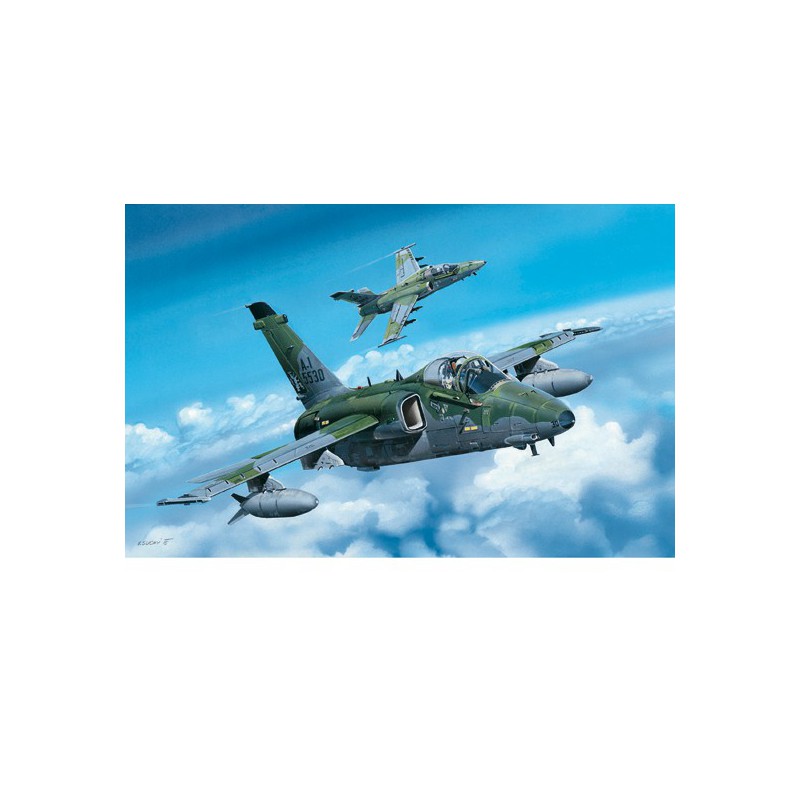 A-1A Plastikflugzeug Modell Erdackflugzeug 1/48 | Scientific-MHD