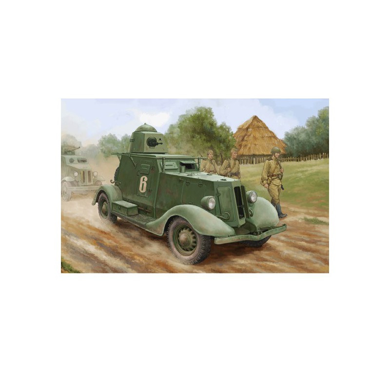 Kunststoff-LKW-Modell BA-20 1937 1/35 | Scientific-MHD