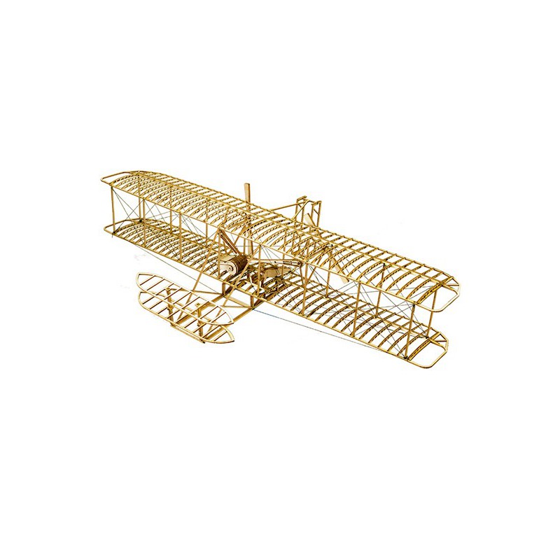 Holzflugzeugmodell Wright Flyer 500mm Kit | Scientific-MHD