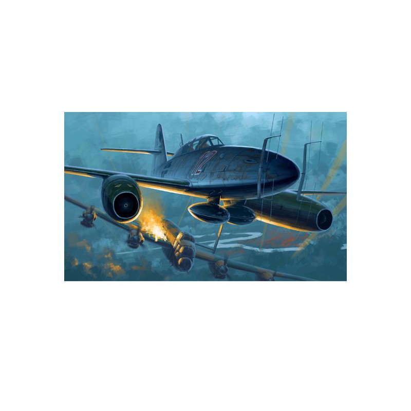 Kunststoffflugzeugmodell ME 262 B-1A/U1 1/48 | Scientific-MHD