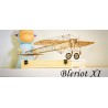 Blériot ix statisches Holzflugzeug Modell 1/23 | Scientific-MHD