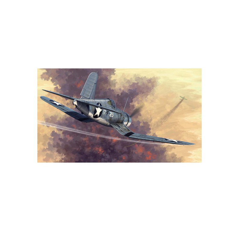 F4U-1 Kunststoffebene Modell Corsair früh 1/48 | Scientific-MHD