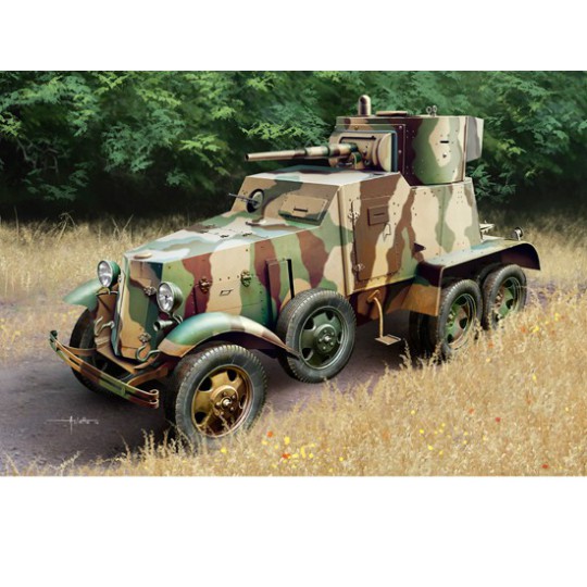 Sowjetisches BA-6-Plastikketten-Ba-6-Amor-Auto 1/35 Sowjetisches BA-6-Plastikketten-Ba-6-Amor-Auto 1/35 | Scientific-MHD