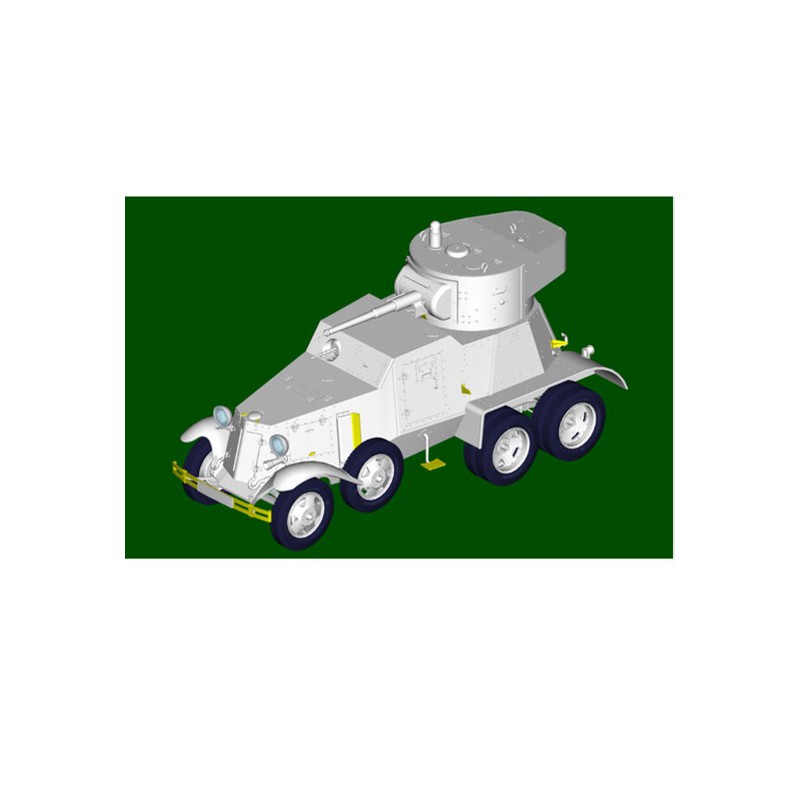 Sowjetisches BA-6-Plastikketten-Ba-6-Amor-Auto 1/35 | Scientific-MHD