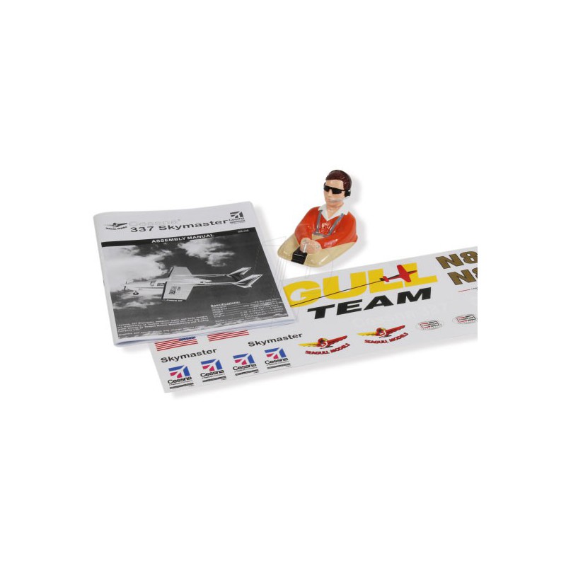 Funk -kontrollierte Wärmeebene Cessna 337 (36) ARF | Scientific-MHD