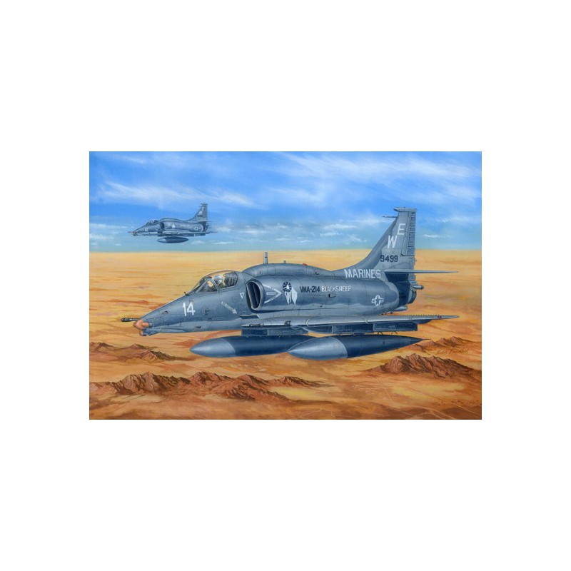 Kunststoffebene Modell A_4M Skyhawk 1/48 | Scientific-MHD