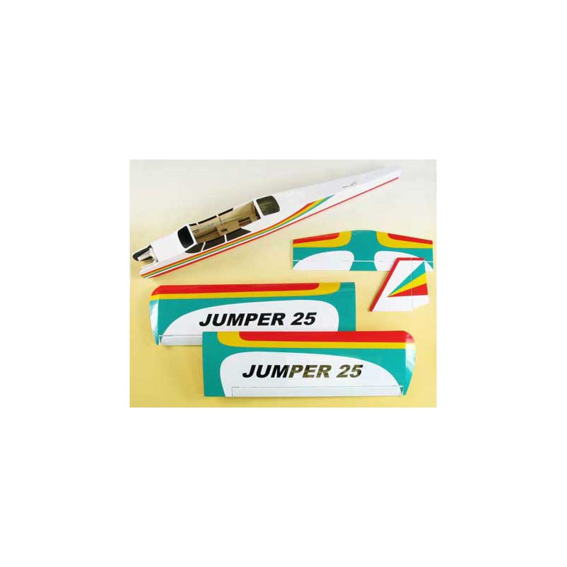 Jumper Radio -kontrolliertes thermisches Flugzeug - 25 ARF | Scientific-MHD