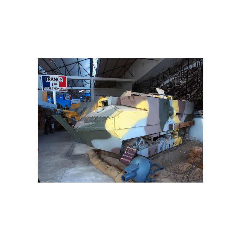 Schneider Plastiktankmodell CA gepanzert 1/35 | Scientific-MHD