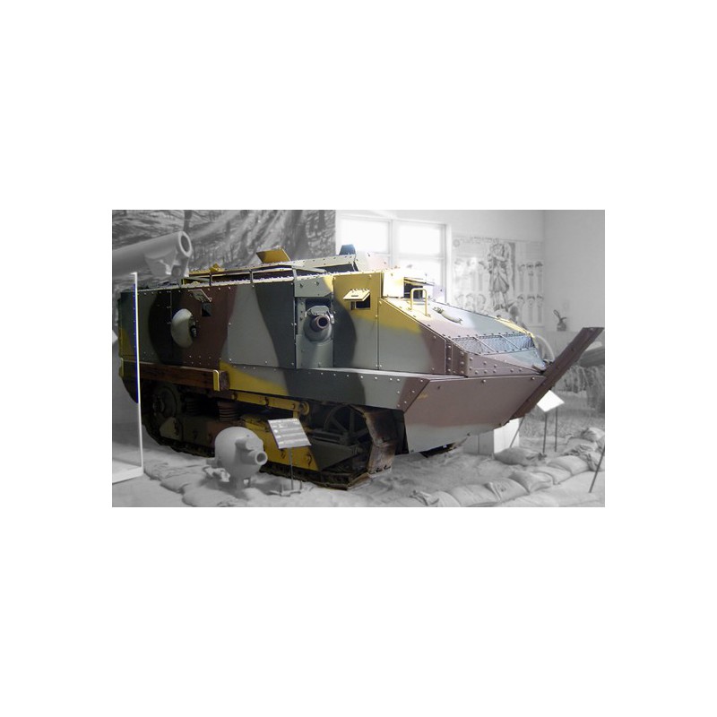 Schneider Plastiktankmodell CA gepanzert 1/35 | Scientific-MHD