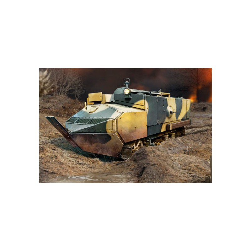 Schneider Plastiktankmodell CA gepanzert 1/35 | Scientific-MHD