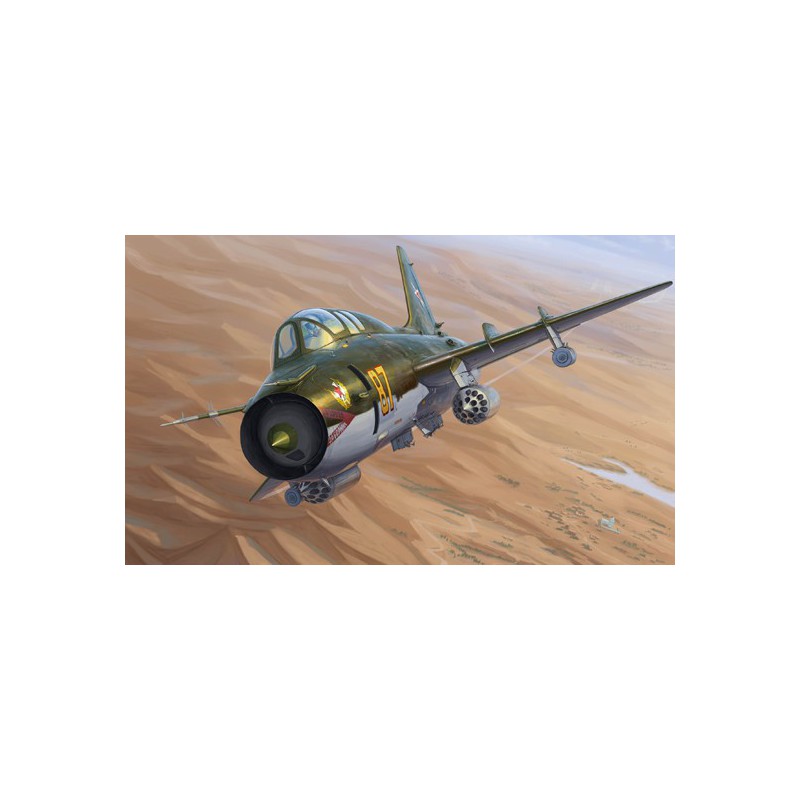 Kunststoffplattformmodell SU-17 UM3 FITTER G 1/48 | Scientific-MHD