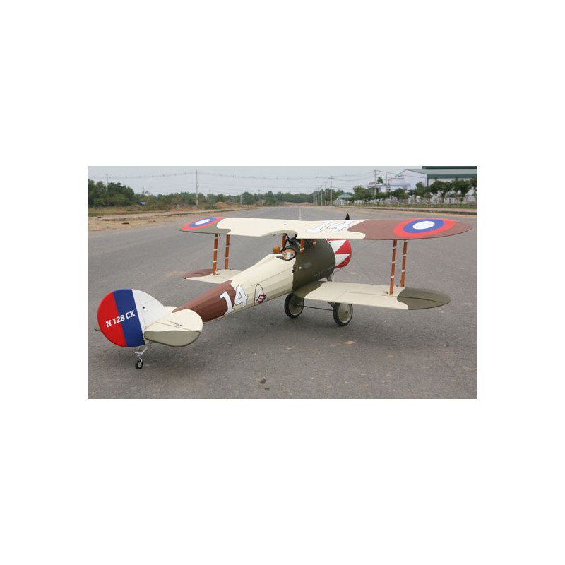 Nieuport Radio Flugzeug Nieport 28 EP-GP 20cc ARF | Scientific-MHD