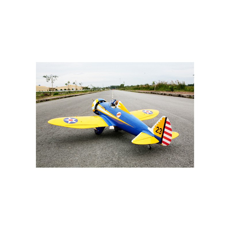 Radio-kontrollierte Thermie-Flugzeug P-26A Peashooter 30cc ARF | Scientific-MHD