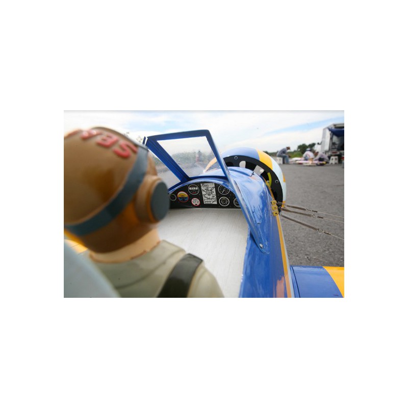 Radio-kontrollierte Thermie-Flugzeug P-26A Peashooter 30cc ARF | Scientific-MHD