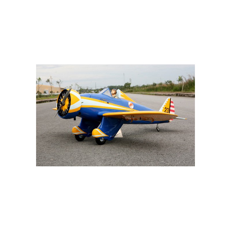 Radio-kontrollierte Thermie-Flugzeug P-26A Peashooter 30cc ARF | Scientific-MHD