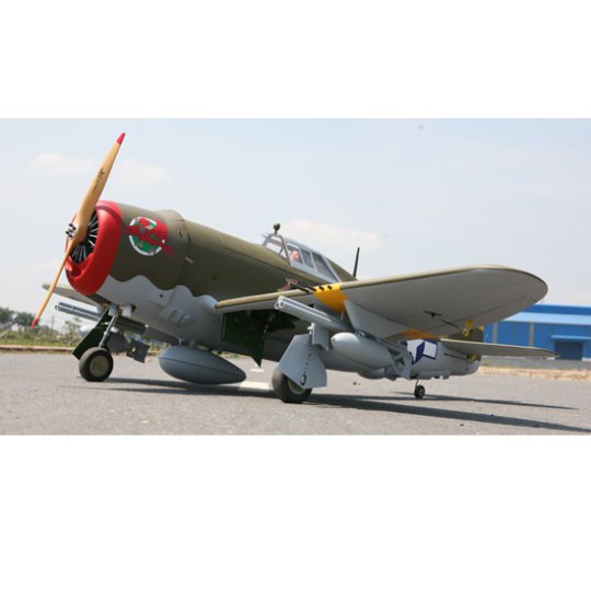 Riesiger, radio-scomputerthermischem Flugzeug P-47 Razorback 50-61cc/EP ARF Riesiger, radio-scomputerthermischem Flugzeug P-47 Razorback 50-61cc/EP ARF | Scientific-MHD
