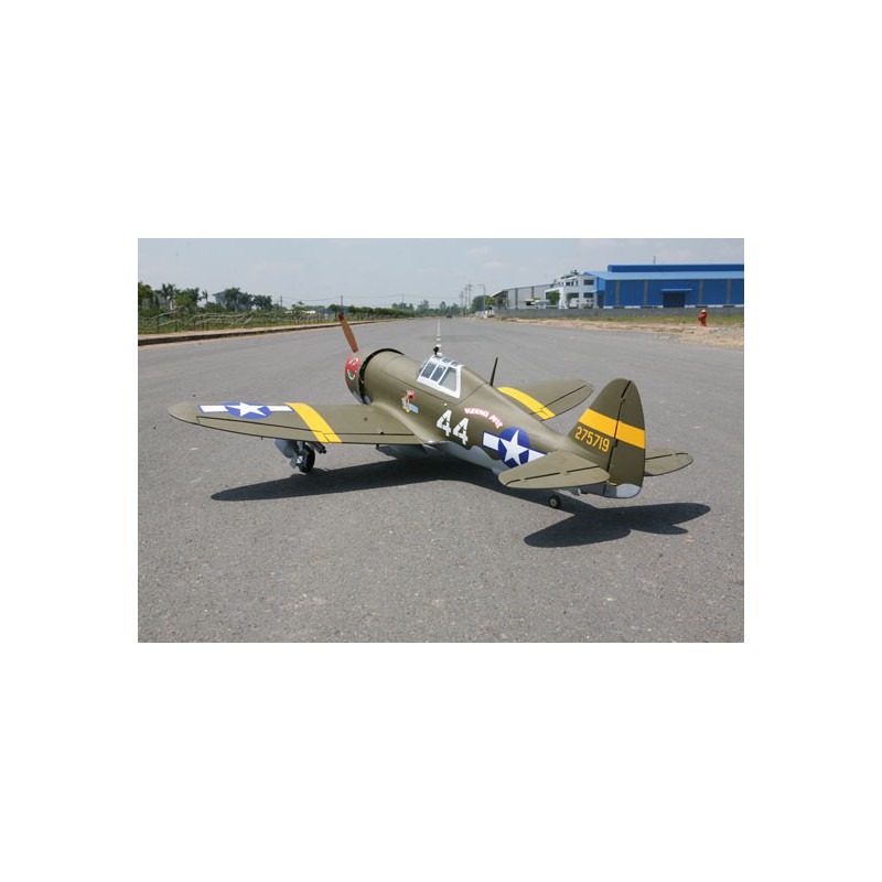 Riesiger, radio-scomputerthermischem Flugzeug P-47 Razorback 50-61cc/EP ARF | Scientific-MHD