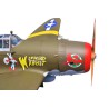 Riesiger, radio-scomputerthermischem Flugzeug P-47 Razorback 50-61cc/EP ARF | Scientific-MHD