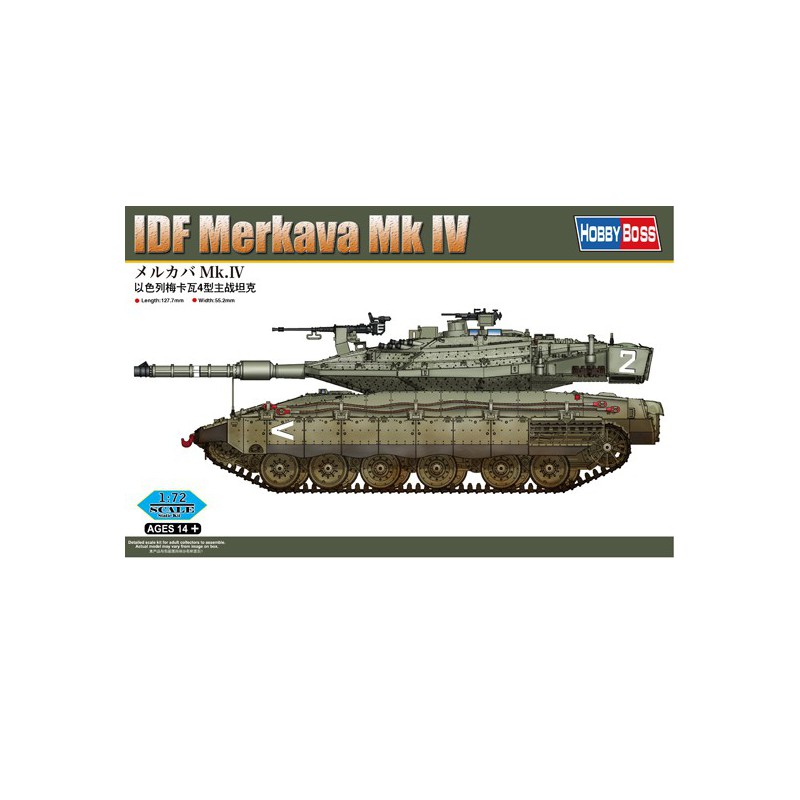 Merkava Mk IV 1/72 Kunststofftankmodell | Scientific-MHD