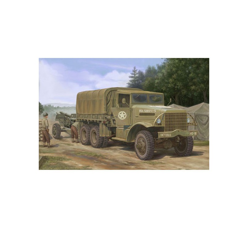 US White 666 Cargo Plastic Truck Model (weiche Top) 1/35 | Scientific-MHD