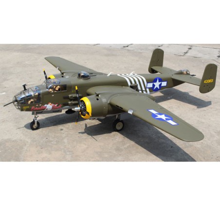 Radio-kontrollierte Thermoflugzeuge B-25 2x20cc ARF + Elektrische Rendite | Scientific-MHD Radio-kontrollierte Thermoflugzeuge B-25 2x20cc ARF + Elektrische Rendite | Scientific-MHD