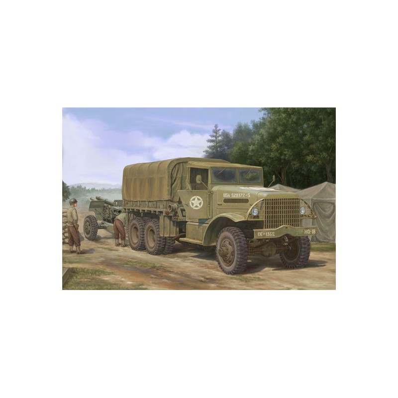 US White 666 Cargo Plastic Truck Model (weiche Top) 1/35 | Scientific-MHD