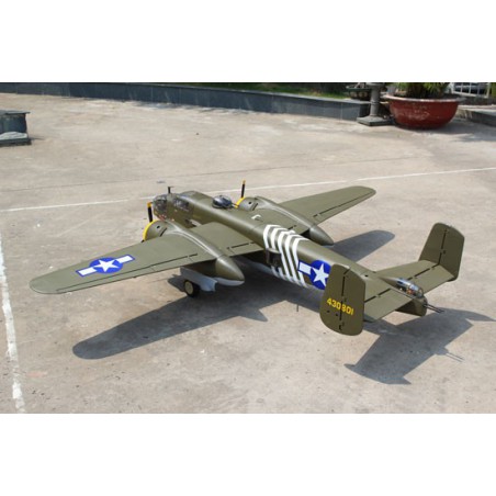 Radio-kontrollierte Thermoflugzeuge B-25 2x20cc ARF + Elektrische Rendite | Scientific-MHD Radio-kontrollierte Thermoflugzeuge B-25 2x20cc ARF + Elektrische Rendite | Scientific-MHD