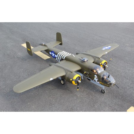 Radio-kontrollierte Thermoflugzeuge B-25 2x20cc ARF + Elektrische Rendite | Scientific-MHD Radio-kontrollierte Thermoflugzeuge B-25 2x20cc ARF + Elektrische Rendite | Scientific-MHD